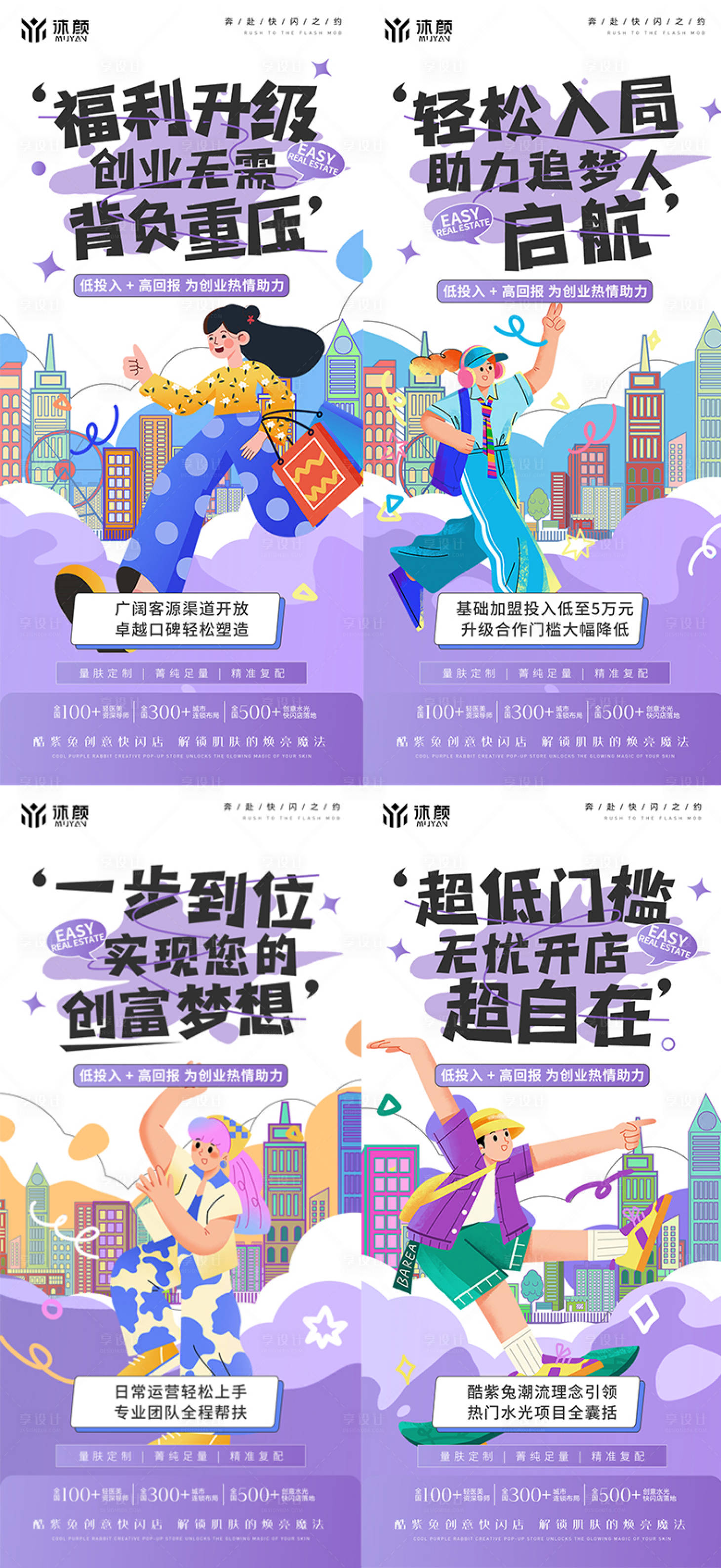 源文件下载【享设计】搜索编号：33360029985978391【医美门店招商投资价值点海报】