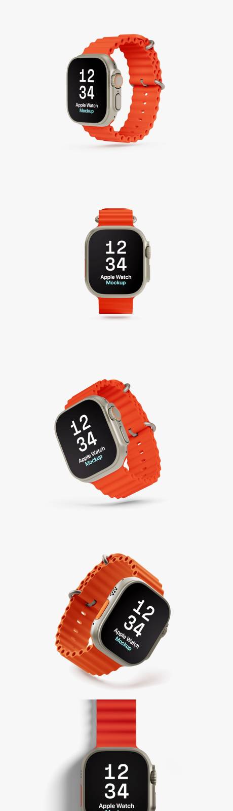 源文件下载【AppleWatch贴图样机】编号：23400030167099848