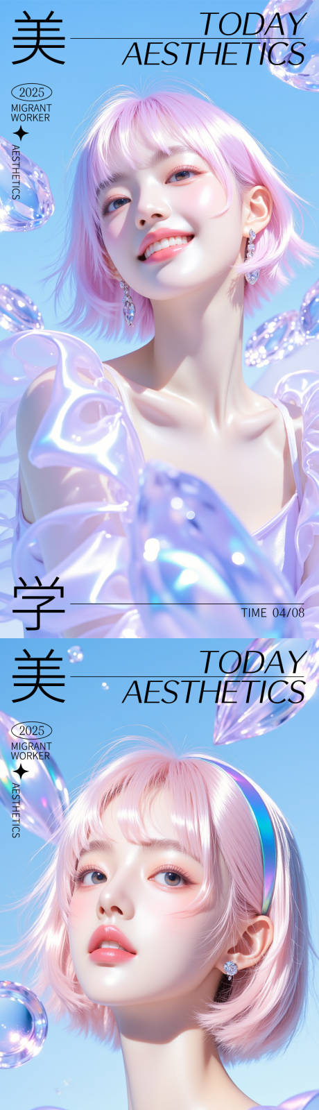 源文件下载【享设计】搜索编号：82510030033597635【医美美妆活动海报】