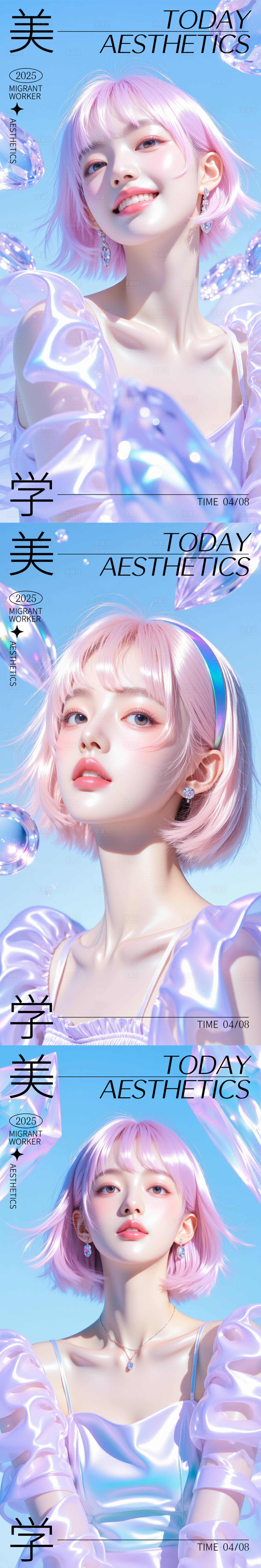 源文件下載【享設計】搜索編號：82510030033597635【醫美美妝活動海報】