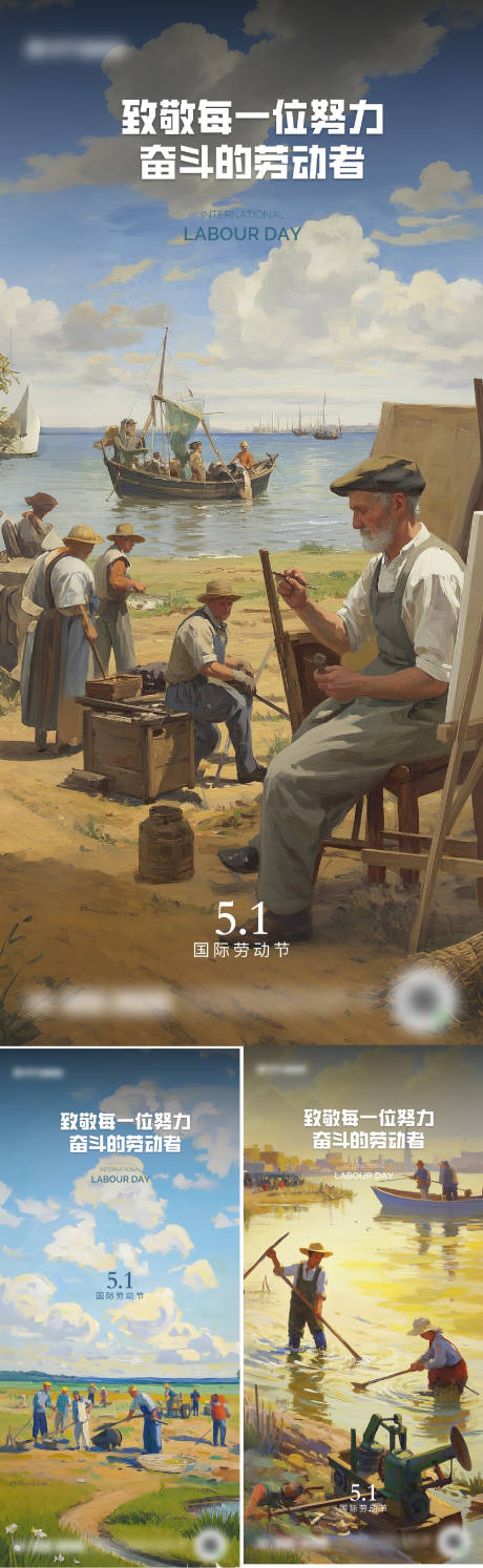 源文件下载【五一劳动节假期海报   】编号：23150030399875127