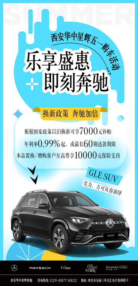 汽车51政策海报
