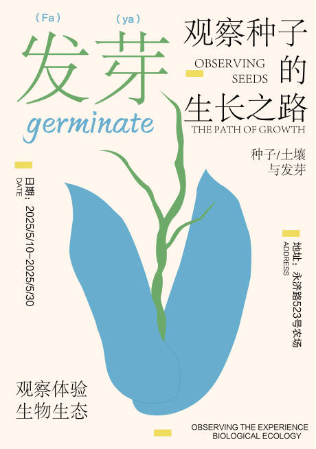 发芽海报