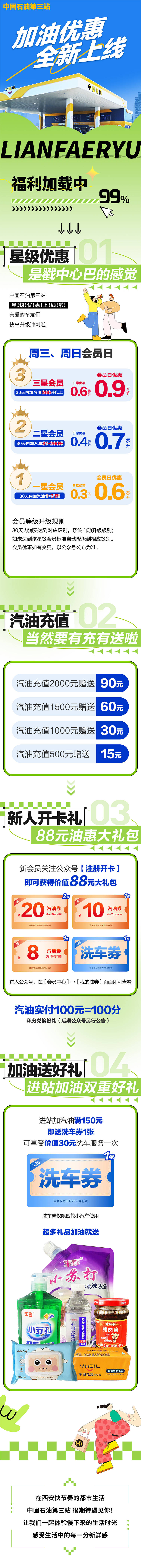 源文件下載【享設計】搜索編號：81290030066436810【加油站加油優惠全新上線長圖】