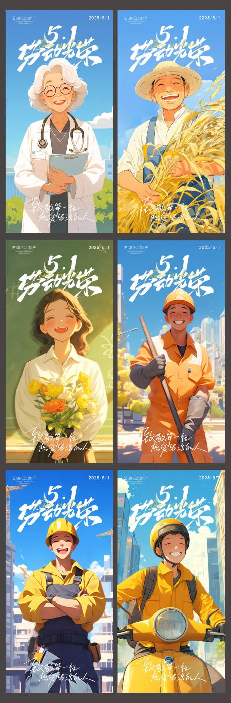 源文件下载【五一劳动节房地产海报】编号：41270030329627099
