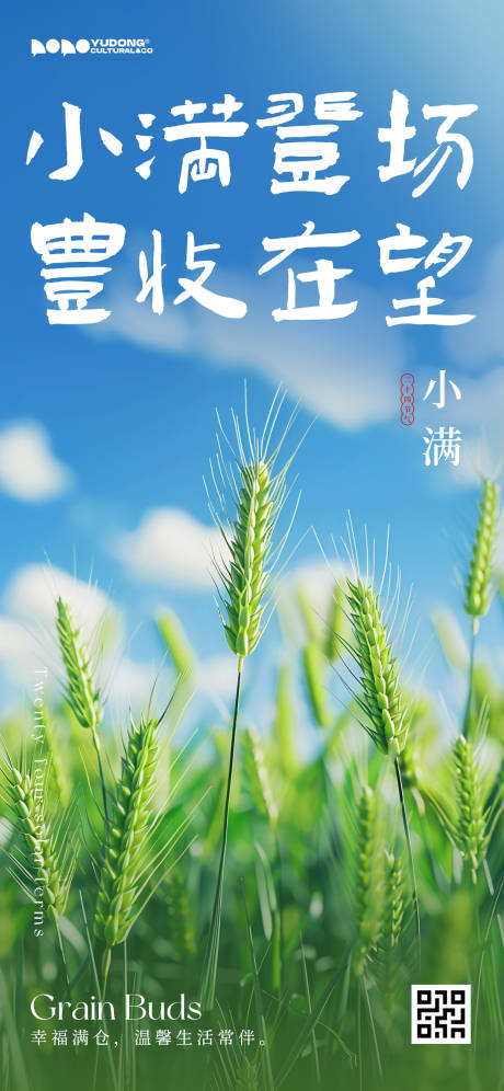 源文件下载【夏季小满海报】编号：37240030244659361