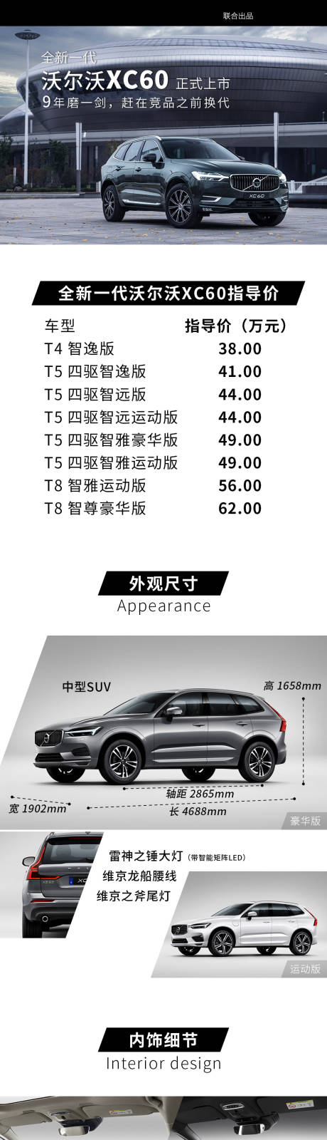 源文件下载【享设计】搜索编号：49710030289724123【汽车新车上市宣传长图海报】