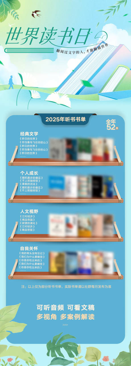 源文件下载【读书日海报长图】编号：55770030250424050