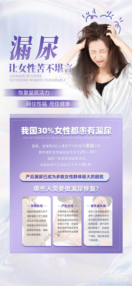 源文件下載【享設計】搜索編號：93930030263061027【產后漏尿  】