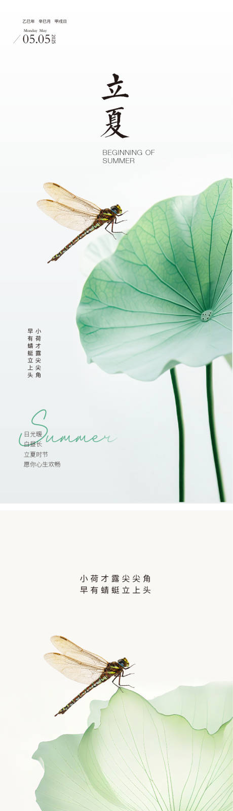 源文件下载【享设计】搜索编号：86930030484453070【二十四节气立夏海报】