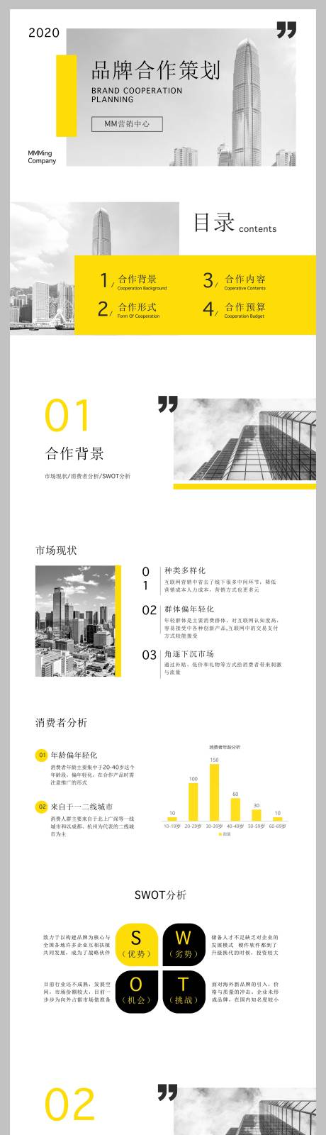 源文件下载【商务简约风品牌营销策划PPT】编号：63620029891707157