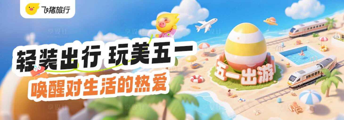 源文件下载【享设计】搜索编号：87840030259163633【五一节开屏海报】