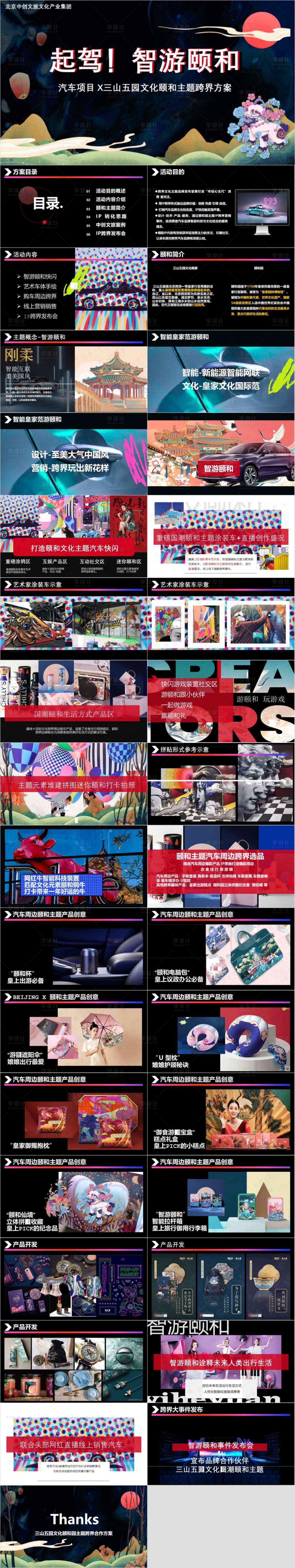 源文件下载【享设计】搜索编号：11720030283656426【汽车项目三山五园颐和园主题推介方案】