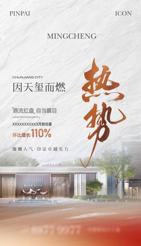地产到访量单图