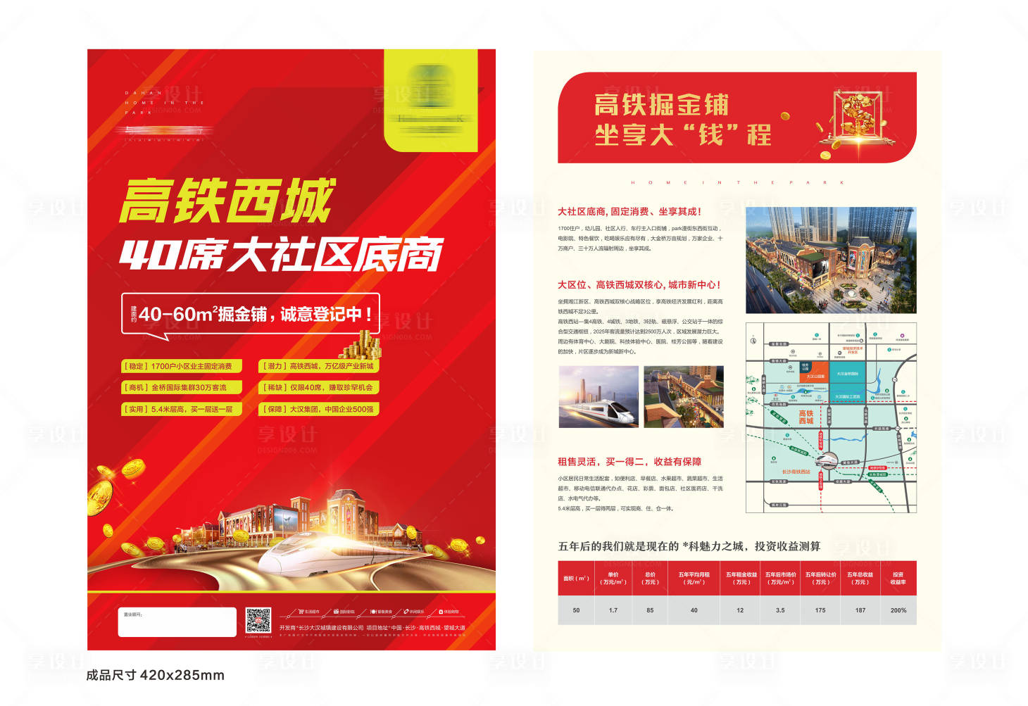 源文件下载【享设计】搜索编号：21300029997147736【地产单页】