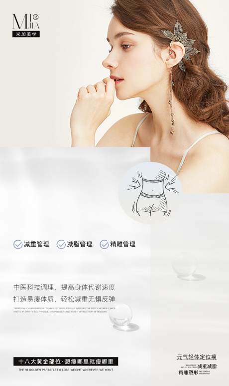源文件下载【医美瘦身海报】编号：14290030384117913