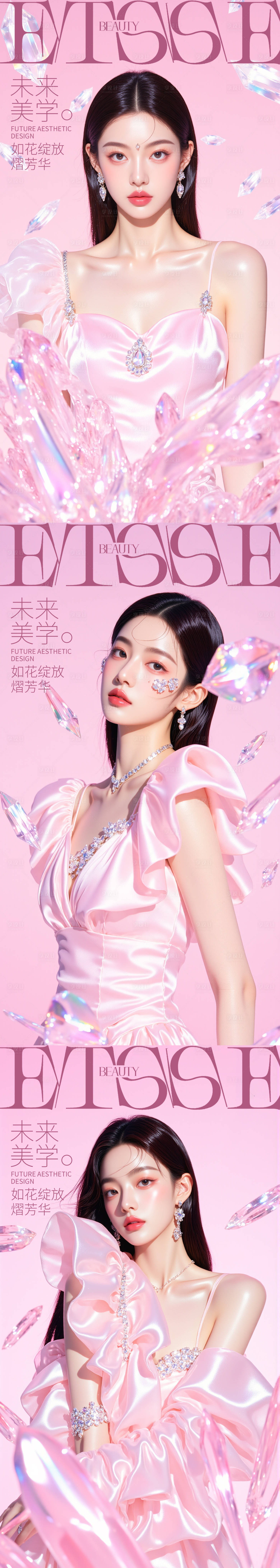 源文件下載【享設(shè)計(jì)】搜索編號(hào)：38830029896797262【醫(yī)美未來美學(xué)系列海報(bào)】