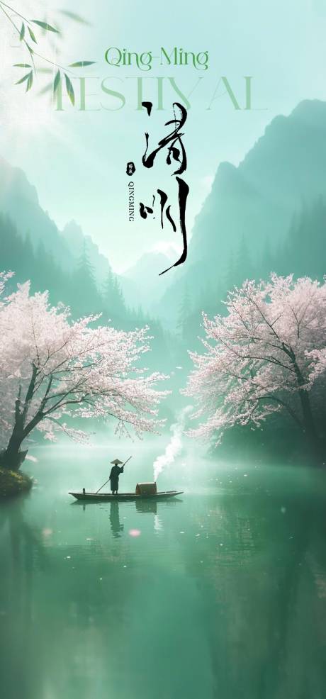 源文件下载【清明节海报】编号：22990029901026205
