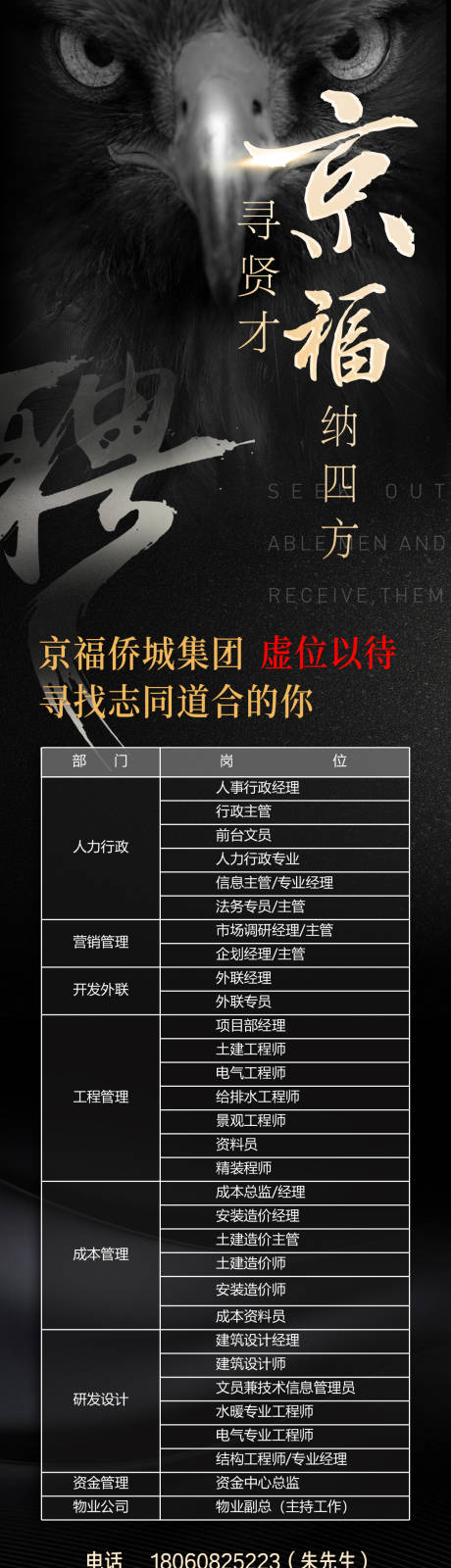 源文件下载【集团招聘海报长图】编号：61700030479463920
