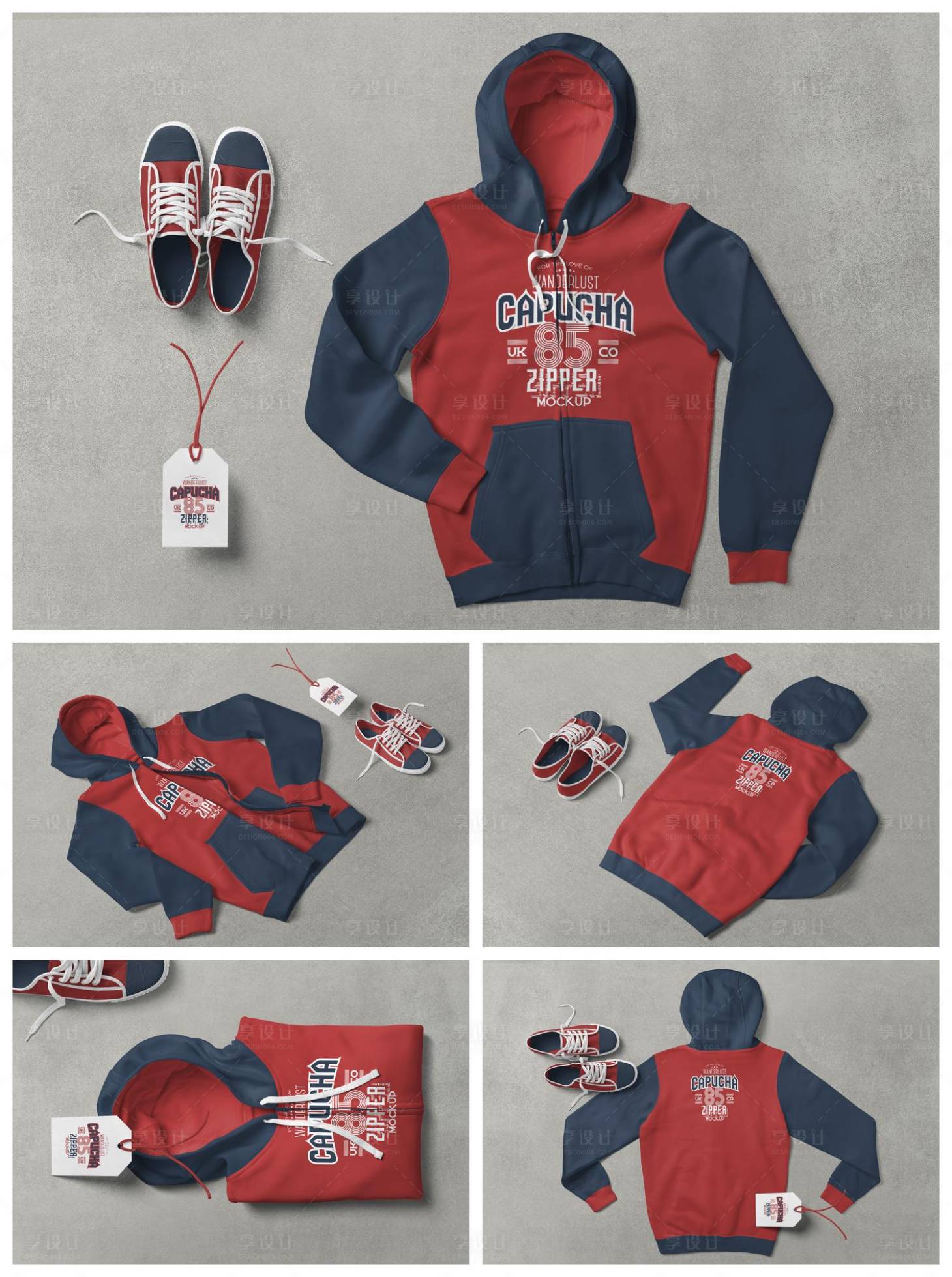 源文件下载【享设计】搜索编号：27540030443209027【卫衣样机】