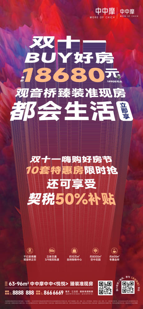 源文件下载【房地产项目宣传海报广告微信稿】编号：99930029989267642