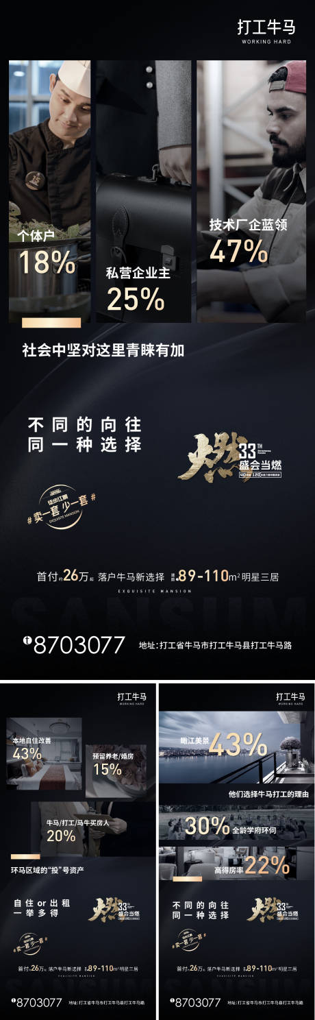 源文件下载【房地产湖景黑金客群对比价值点】编号：31200030127938857