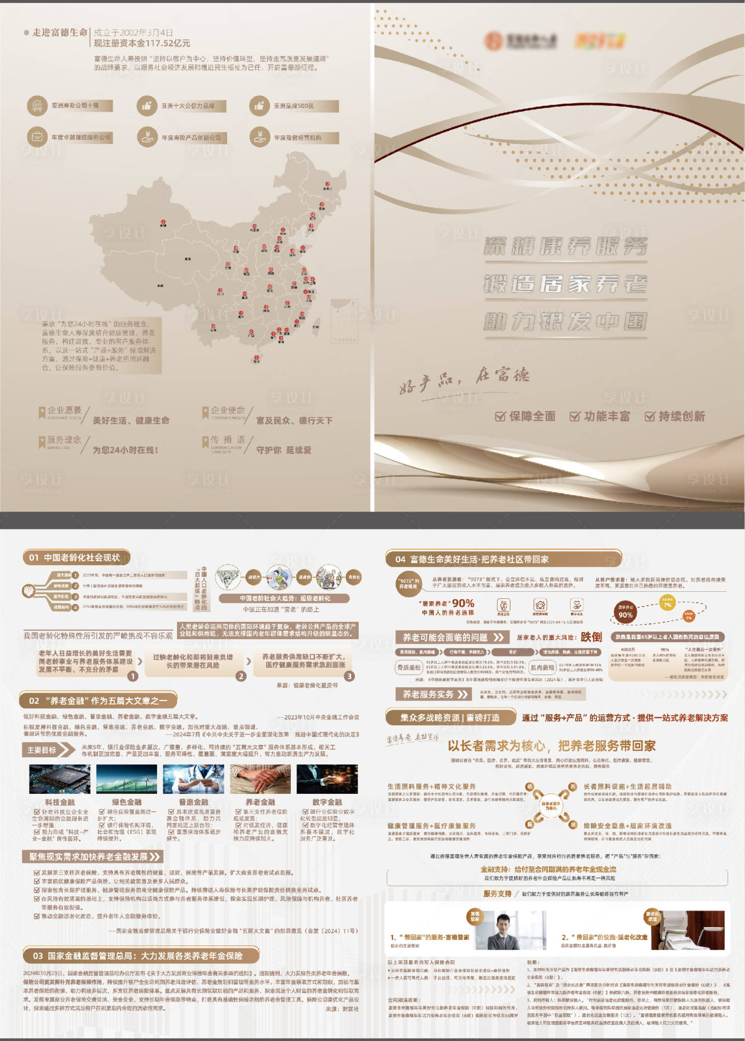源文件下載【享設計】搜索編號：46110029878706084【保險理財產品折頁】