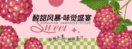 源文件下载【享设计】搜索编号：34650030439276987【酸甜风暴树莓背景板】