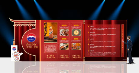 源文件下载【白酒活动美陈】编号：76020030146264201