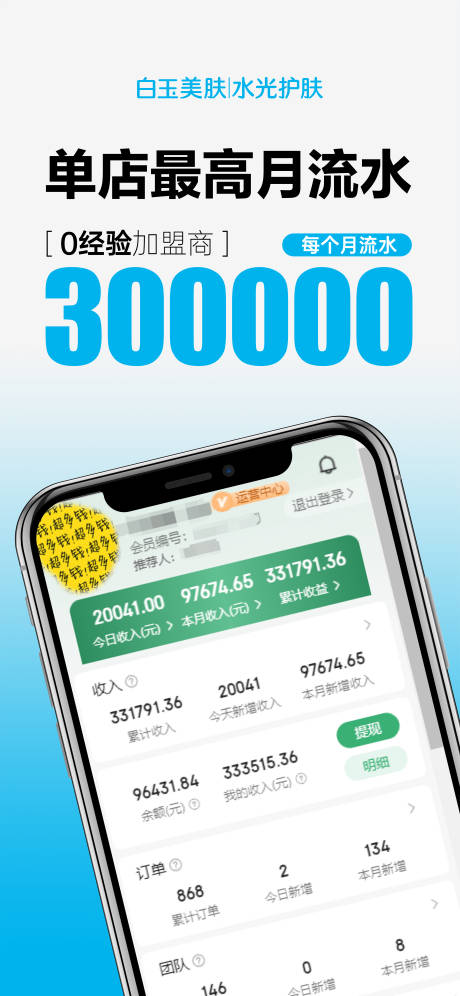 源文件下载【医美水光流水海报】编号：89020030360218770