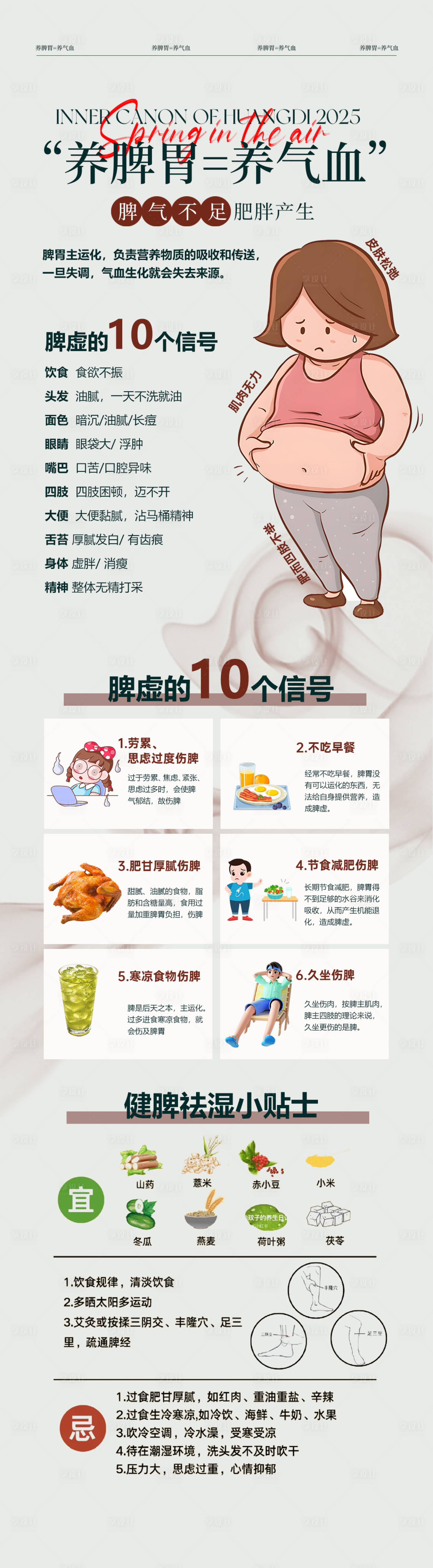 源文件下载【享设计】搜索编号：17020030432299970【中医说养脾酒等于养血海报】