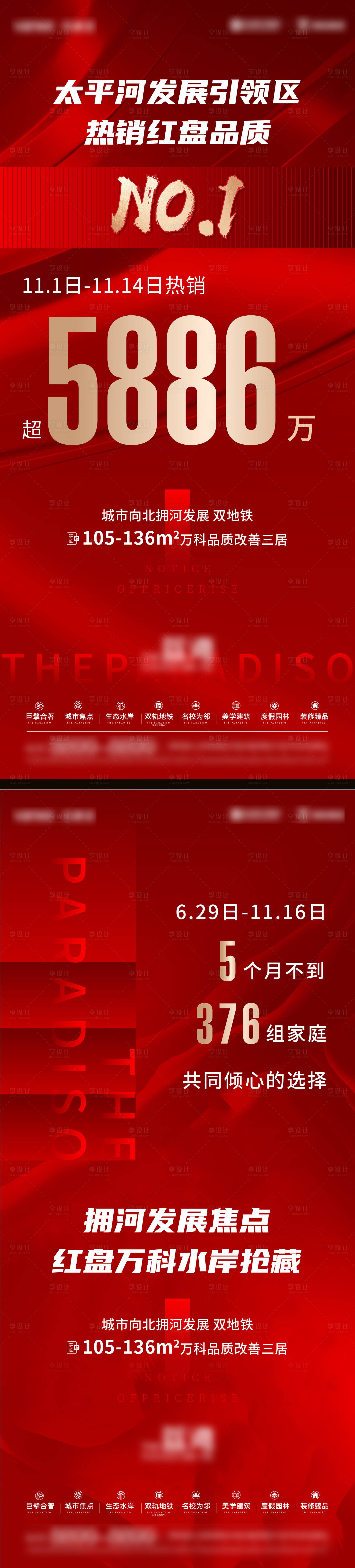 源文件下载【地产热销海报】编号：98040030083462833