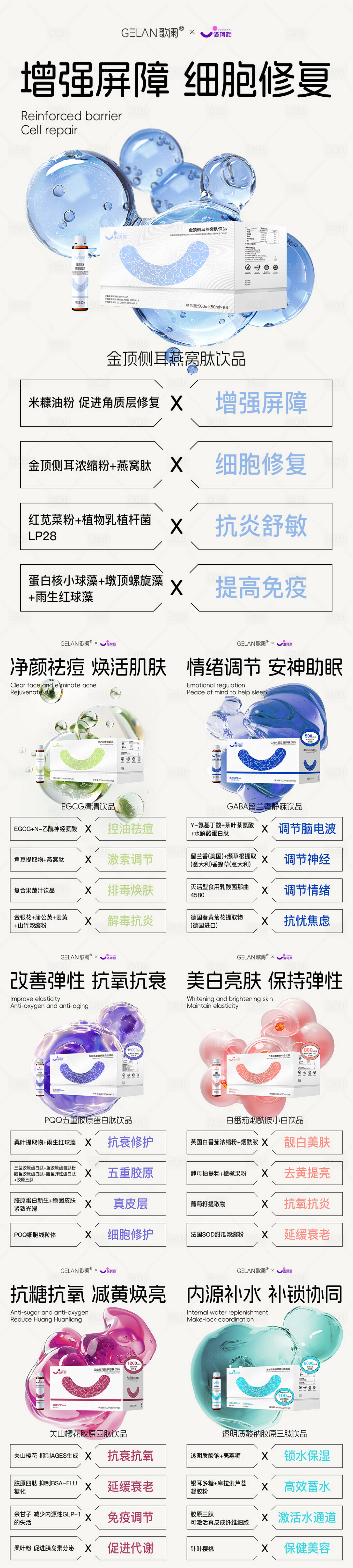 源文件下载【享设计】搜索编号：27840030325707277【医美水光产品海报口服饮品高级感海报】