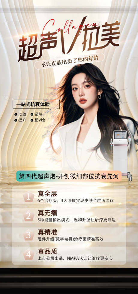 医美仪器抗衰海报