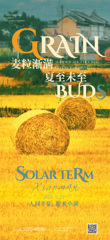 源文件下载【小满节气海报】编号：70420030412751283