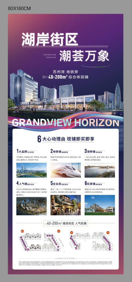 地产商业展架