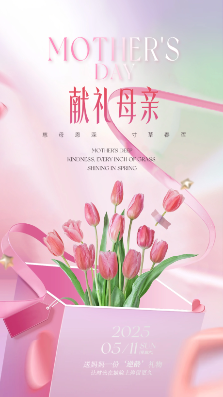源文件下载【母亲节海报】编号：26300030568566584