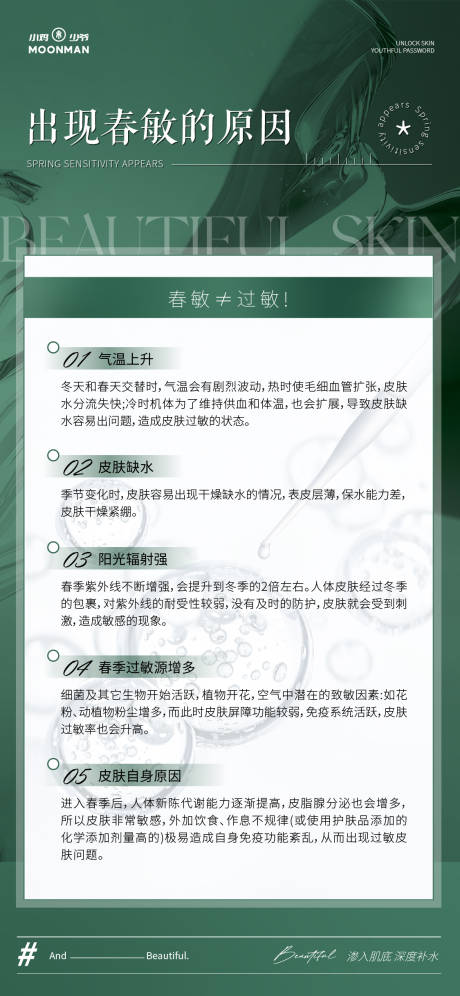 源文件下载【医美春敏科普海报】编号：21710031041249670