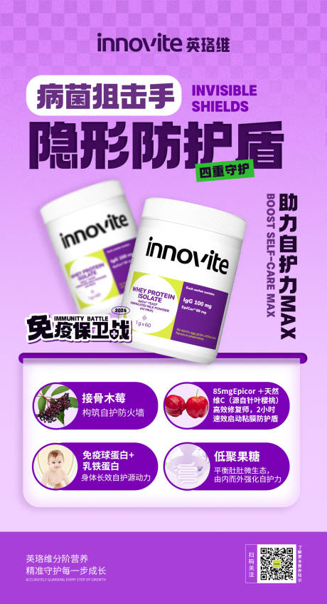源文件下载【营养品产品开学季产品科普海报】编号：28340030964363566