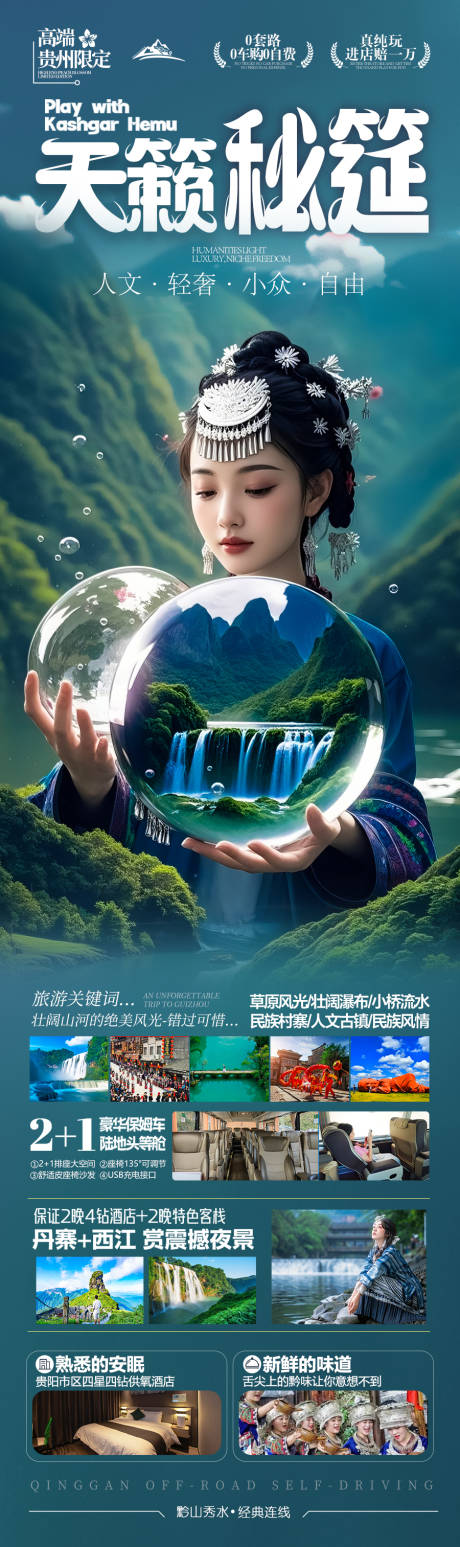 源文件下载【贵州旅游海报】编号：84020030607051174
