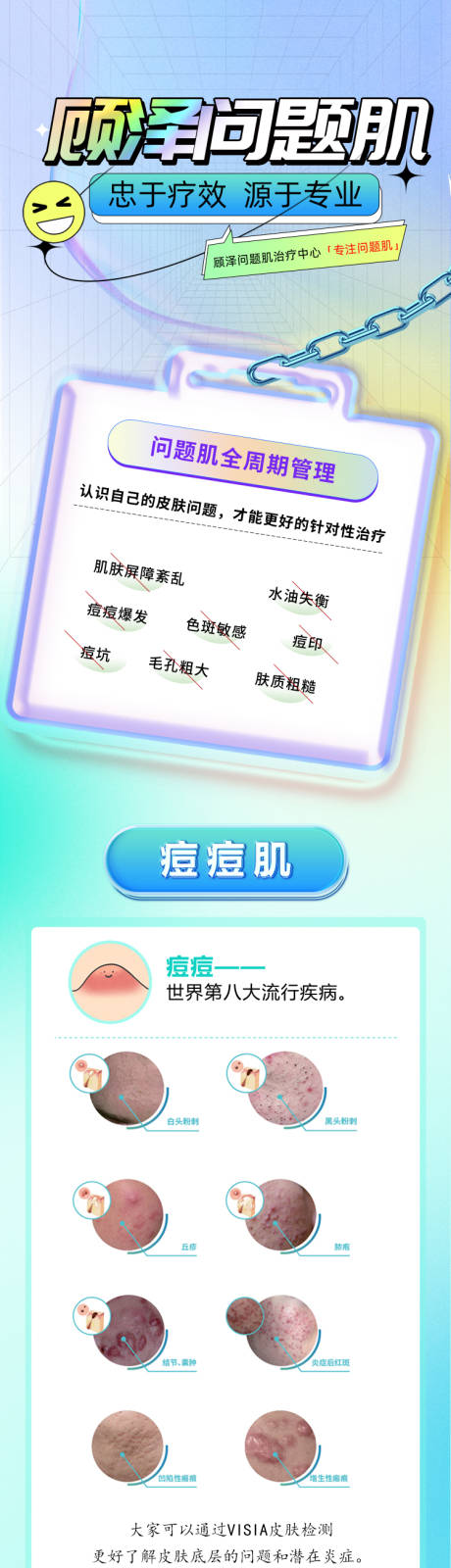 源文件下載【享設計】搜索編號：38300030620514847【問題肌膚-長圖】
