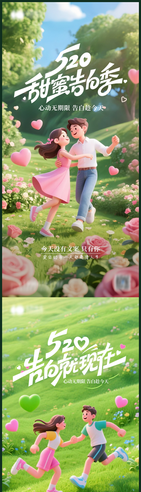 源文件下載【享設計】搜索編號：30740030796168536【520節日移動端海報】