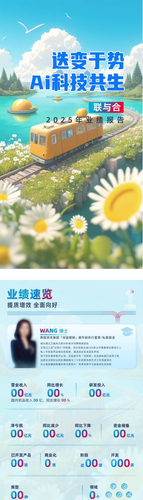 源文件下载【ai智能医药基金系列海报】编号：46390030687453381