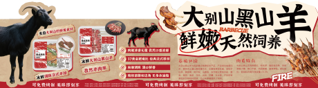 源文件下载【商超羊排异形物料】编号：69060030722107817