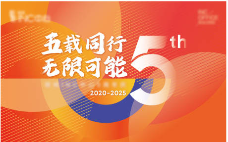 源文件下载【五周年庆活动背景板】编号：79990031079877230