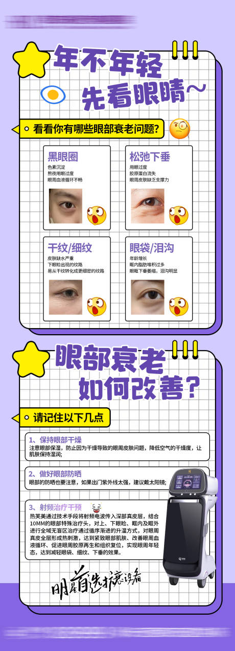 热芙美眼周抗衰海报