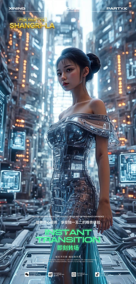 源文件下载【享设计】搜索编号：46110030525032962【酒吧ktv美女邀约预定海报】