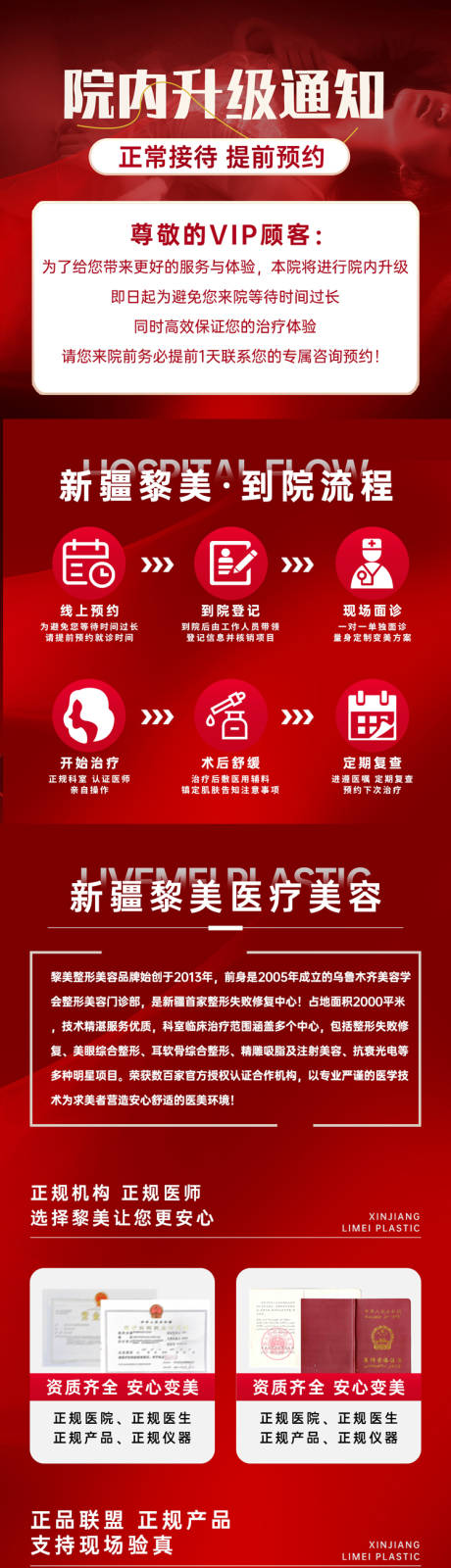 源文件下载【享设计】搜索编号：92800030512977717【医美线上预约到店流程详情页】