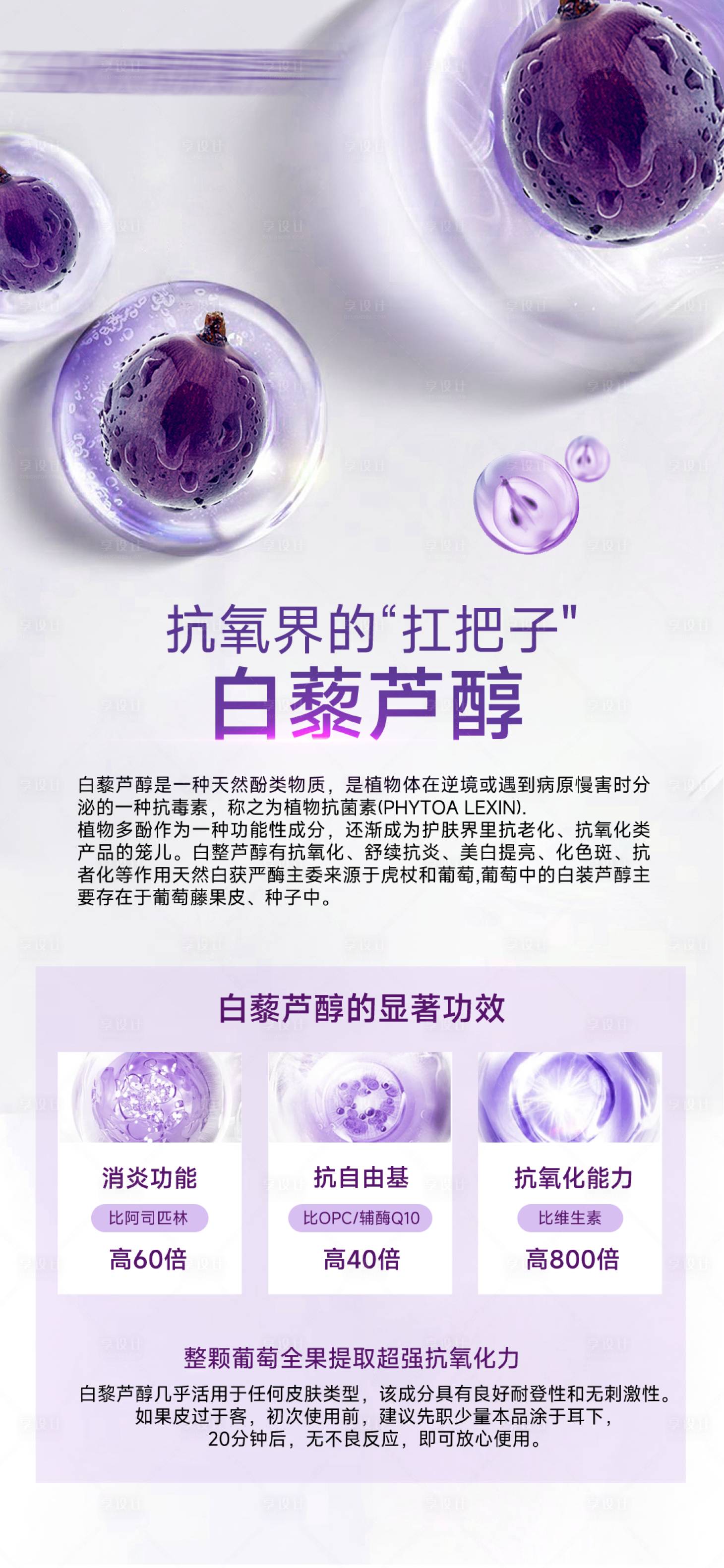 源文件下载【享设计】搜索编号：23970031068435608【护肤品减肥产品保养品成分海报】