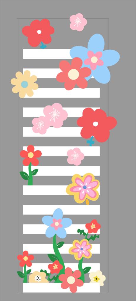 源文件下载【花朵春季夏季小清新花路地贴】编号：16800030626951600